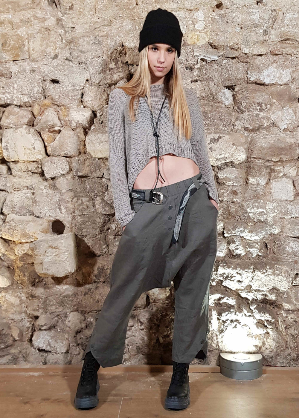 Pull gris perle - UMIT UNAL