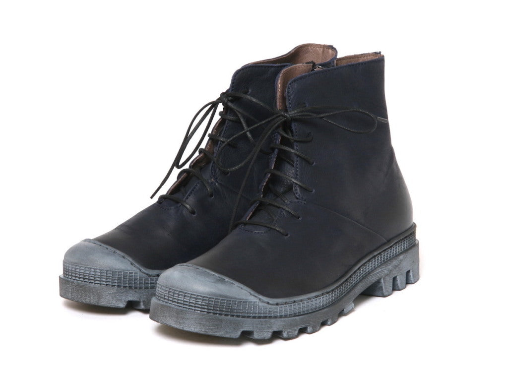 Boots cuir noir - LOFINA